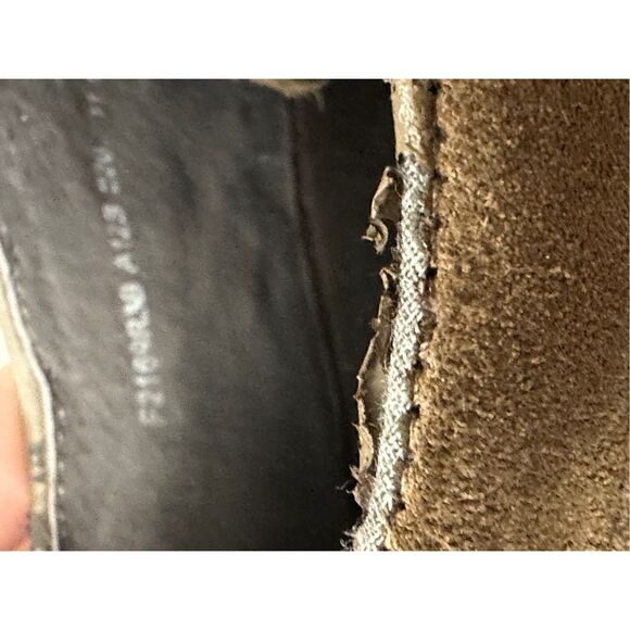 John Varvatos gray suede lace up shoes Size 11 - Picture 8 of 8